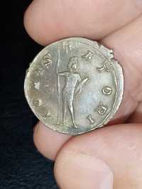 Moneda autentică argint, imp roman, Philip I, 244-249 E. N.