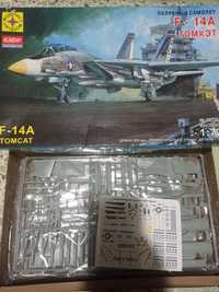 Сборная модель самолёта F-14 Tomcat