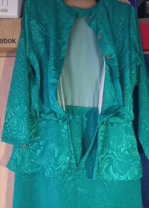 Rochie vintage Scarlett din material premium marimea M-L (13-14)