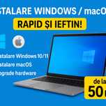 Instalare Windows/MacOS de la 50 lei la domiciliu