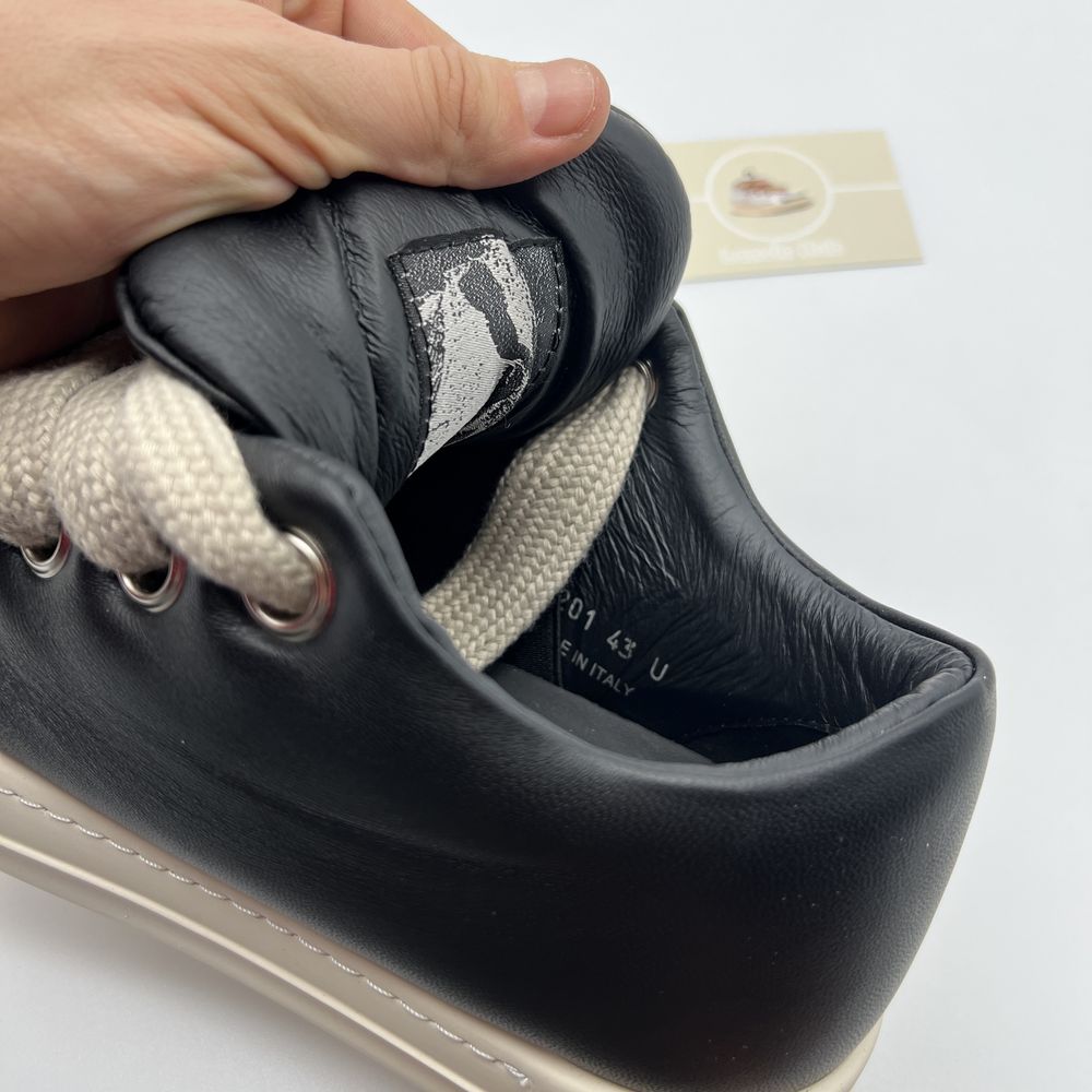 Rick Owens Low Top Jumbo Lace