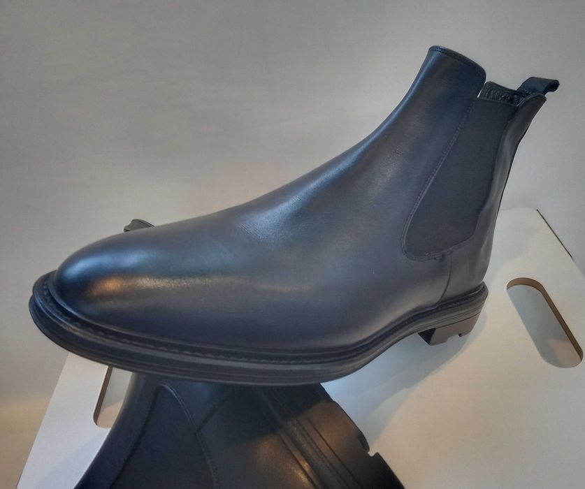 Ghete chlesea premium Jean Biani 44 piele naturala moale