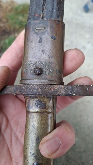 Baioneta veche primul razboi mondial