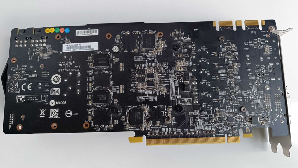 видеокарта MSI GeForce GTX 970 4GD5T OC 4GB GDDR5