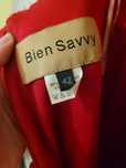 Rochie rosie - dantela Bien Savy