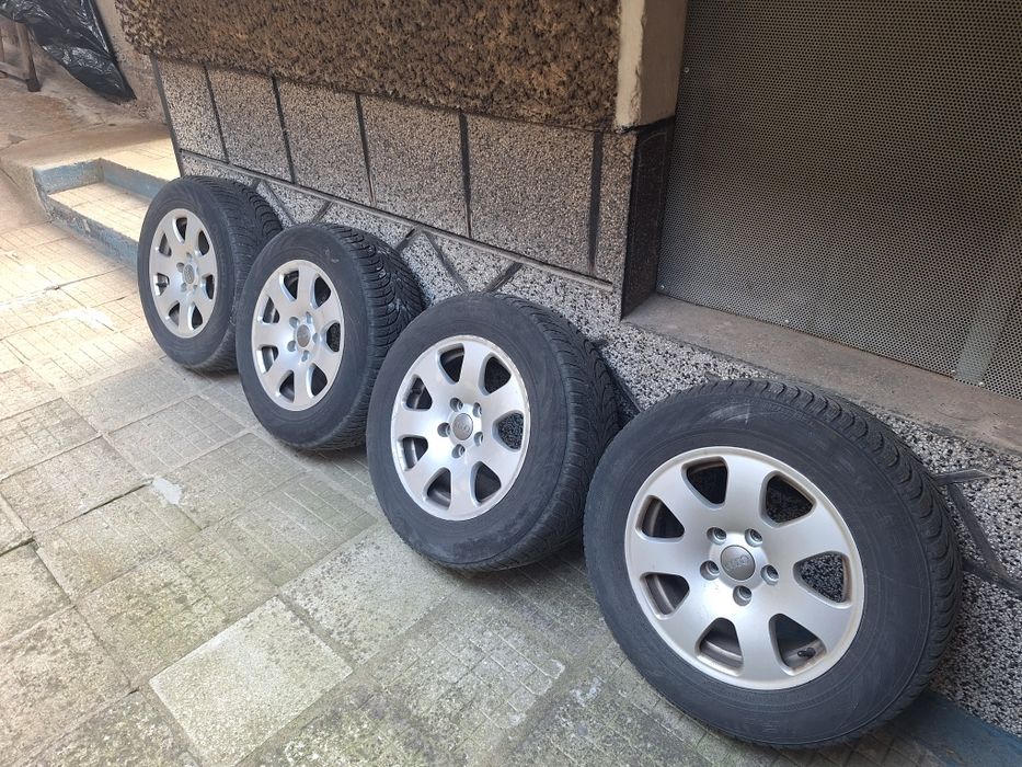 Зимни гуми с джанти 5х112/15