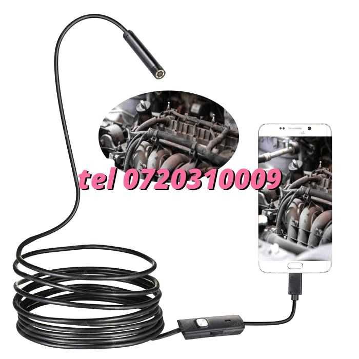 2 M Camera Endoscop boroscop 6 Led Inspectii Tehniceinstalatii