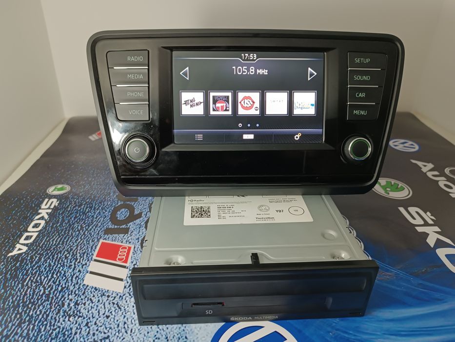 Vând navigație Mib2 Octavia 3 Skoda Bolero / Amundsen