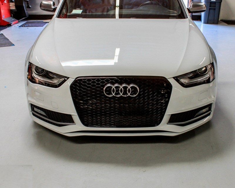 Grila RS look AUDI A4 B8.5 FACELIFT - finisaj NEGRU LUCIOS