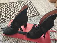 Дамски обувки Bianki, 36 номер, естесвен велур