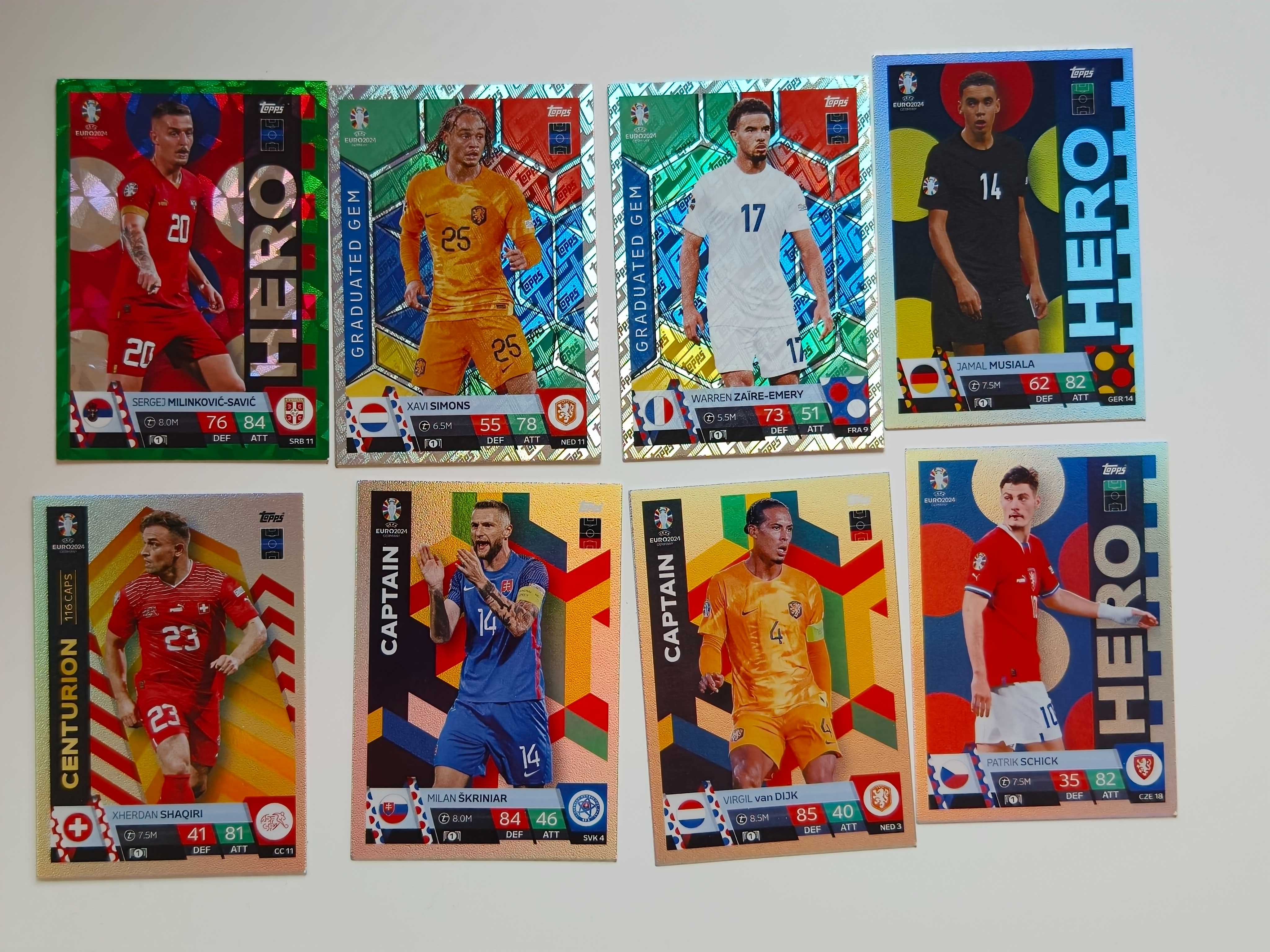 Карти Topps Match Attax Euro 2024