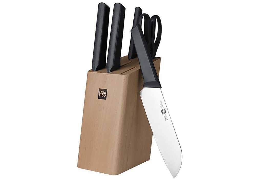 Набор стальных ножей Huo Hou Fire Kitchen Steel Knife Set 6