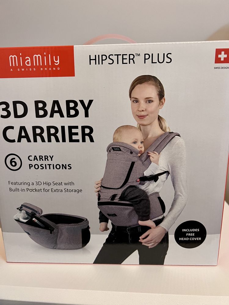 Vând baby carrier MiaMily în stare foarte bună , folosit rar.