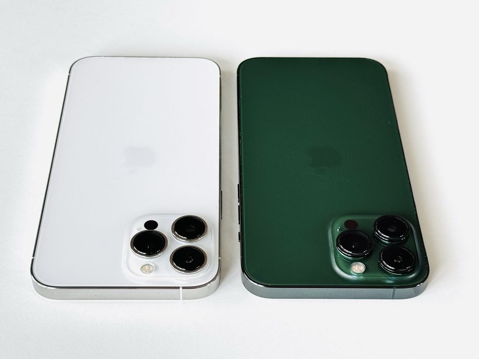 НОВИ! Iphone 13 Pro Max 256GB Green White Гаранция 6 месеца