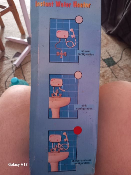 Aparat Geyser varianta combinată duș + chiuveta