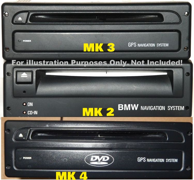 Диск с най новите навигационни карти с навигация BMW БМВ MK2 MK3 MK4