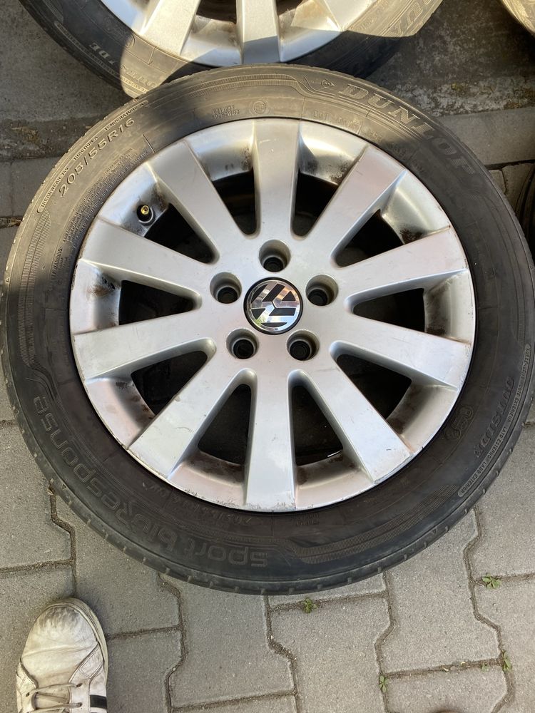 Jante origi 16 5 112 Wv Passat Touran Golf 5 6 7 Audi A4 A6 Skoda Seat