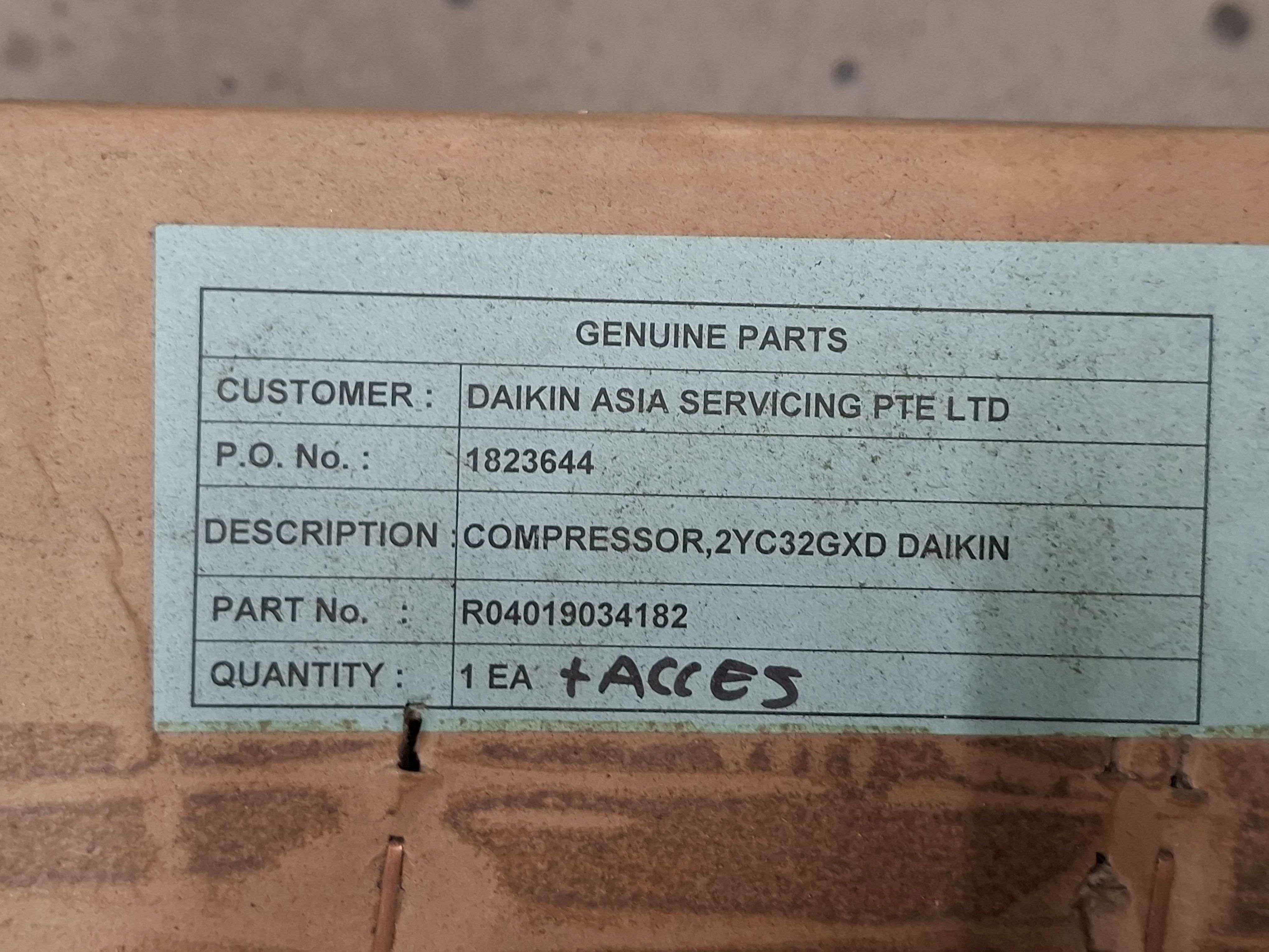 Компресор климатик  Daikin 2YC32GXD