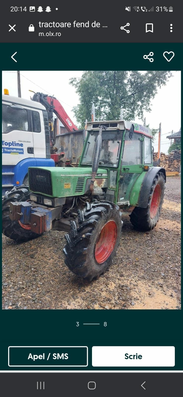 Vând Tractor Forestier Fend 275S