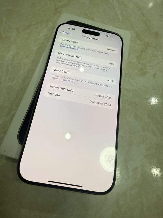 Iphone 16 Pro Max 512gb desert titanium e sim