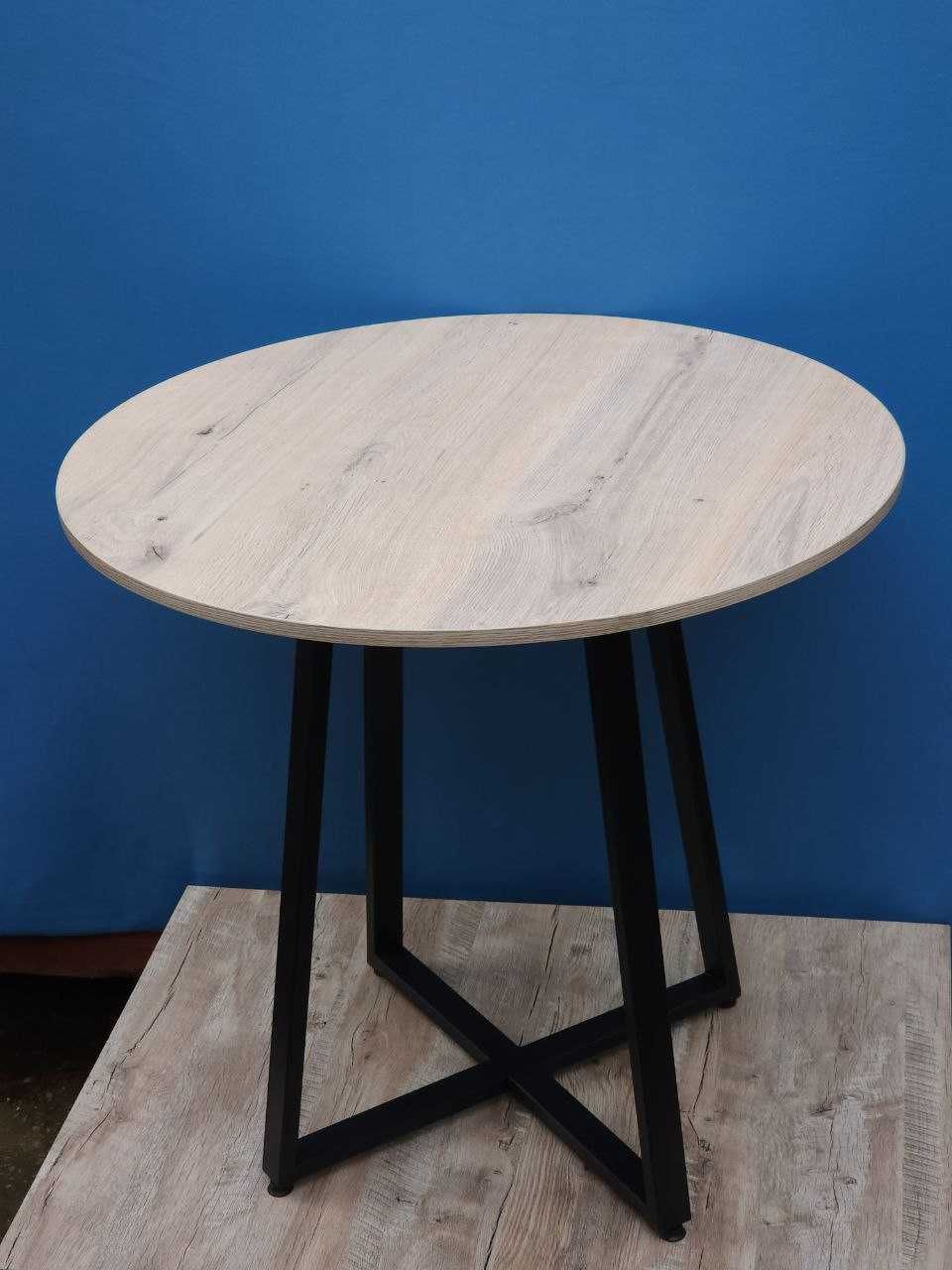 Круглый стол в стиле Лофт