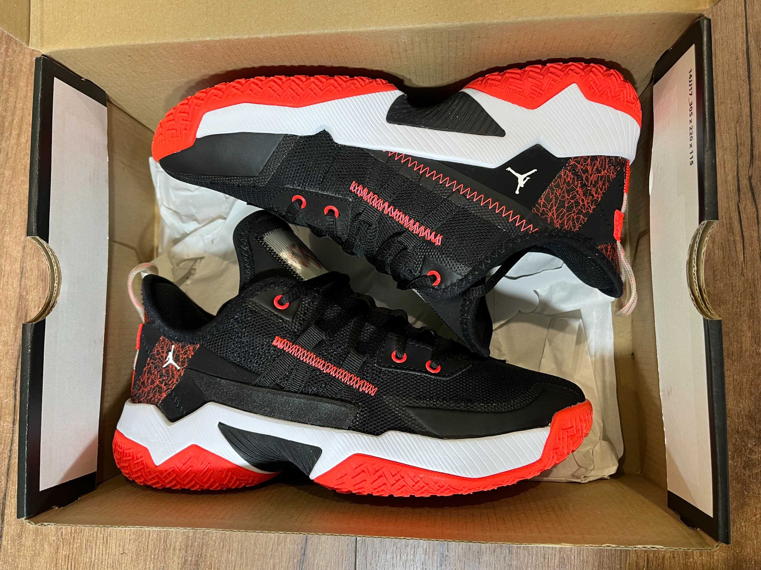 ОРИГИНАЛНИ *** Air Jordan One Take 2 Russell Westbrook Black/Red