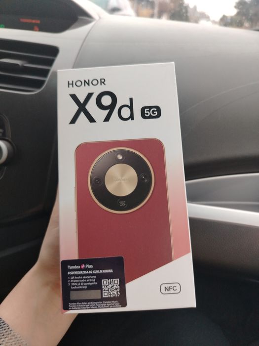 Xonor 9D 12/256 yengi karopka ochilmagan