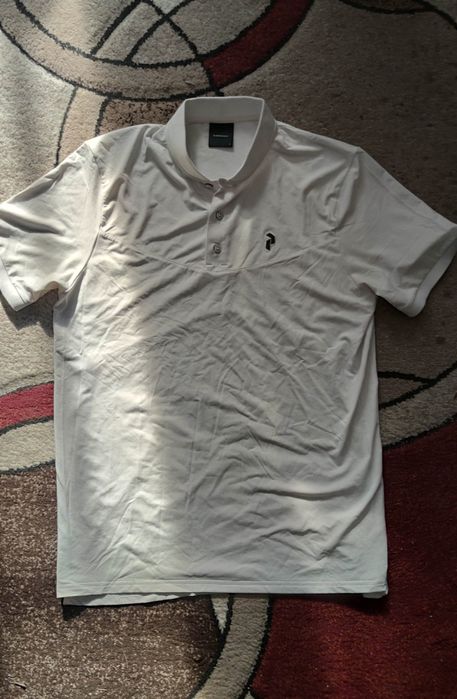 Tricou polo Peak Performance quick dry stare fb mar. M L