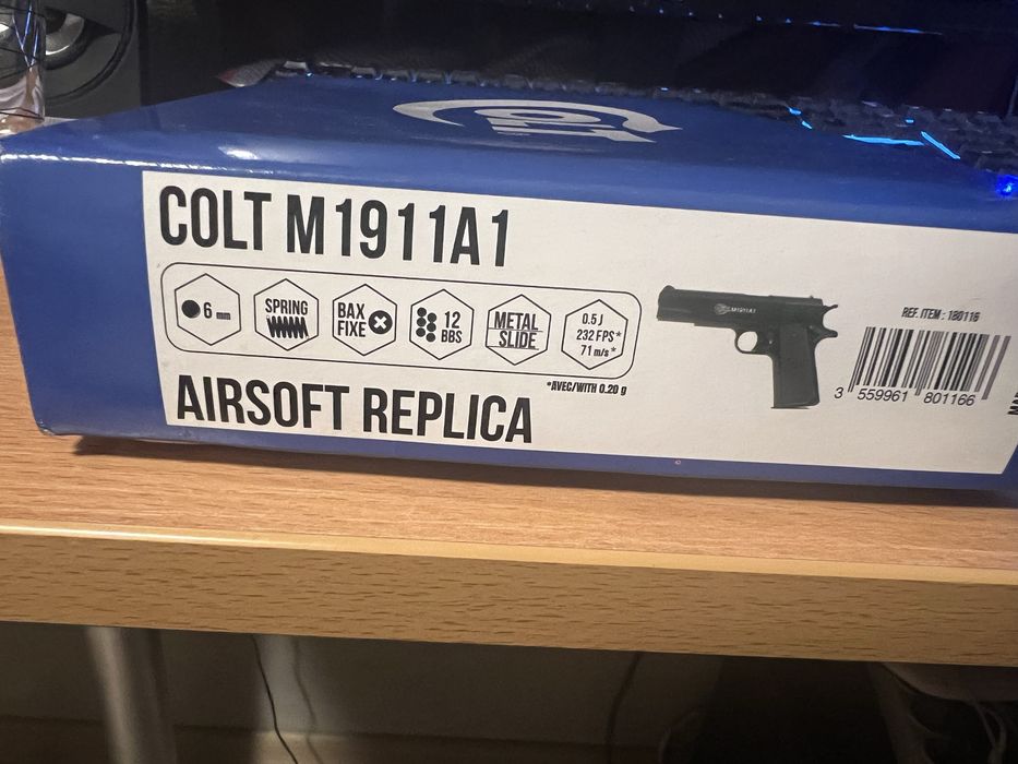 Airsoft Colt M1911A1 спрингов