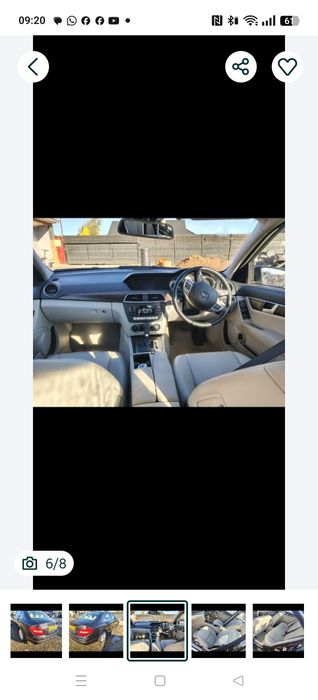 Piese jug modul abs grila parbriz geam fuzeta arcuri  Mercedes w204
