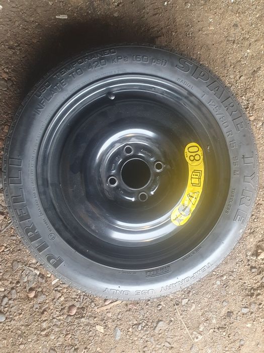 De vanzare roata de rezerva slim r15 4x100 Dacia/Renault/Opel/Ford