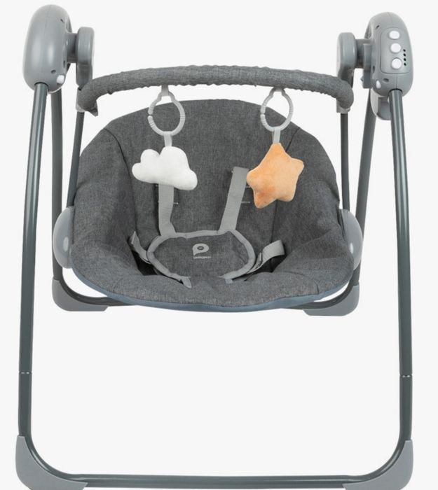 Balansoar electric pentru bebeluși – ca nou, cu muzică