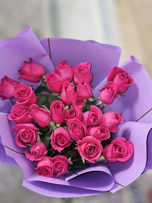 Метровый розы 25шт