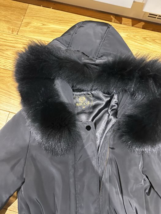 Черно яке с естествен косъм