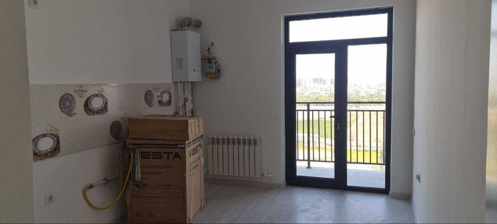 2х комнатная квартира под ключ субсидия кредит Сергели, с кадстром