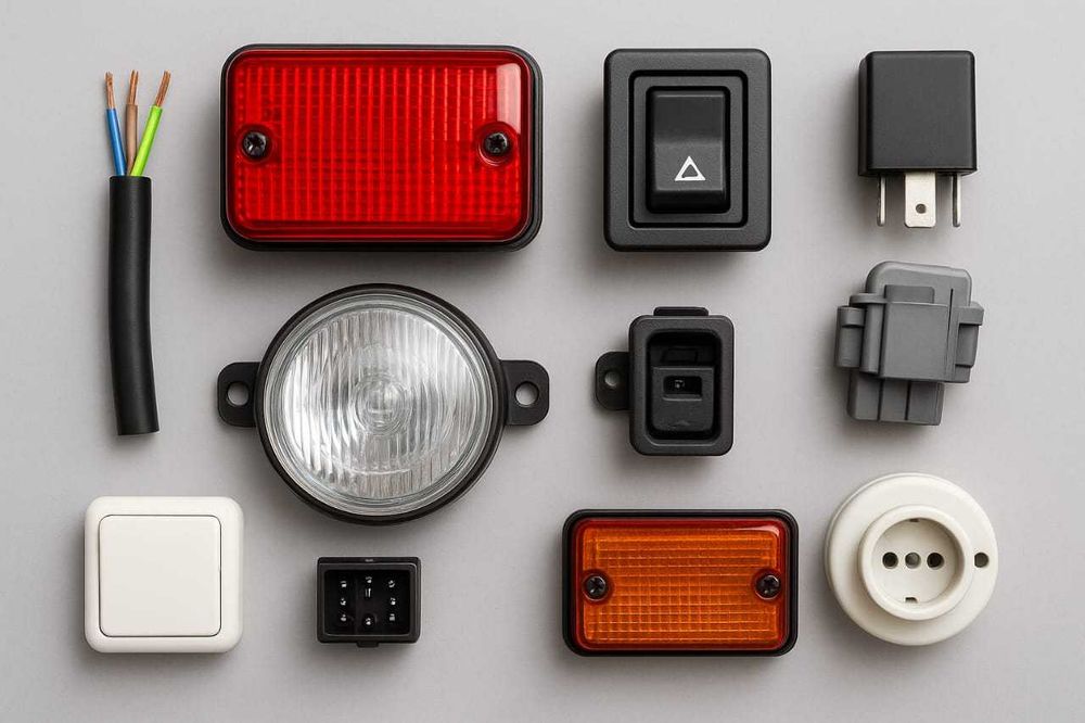 Запчасти по электрике для вилочных погрузчиков