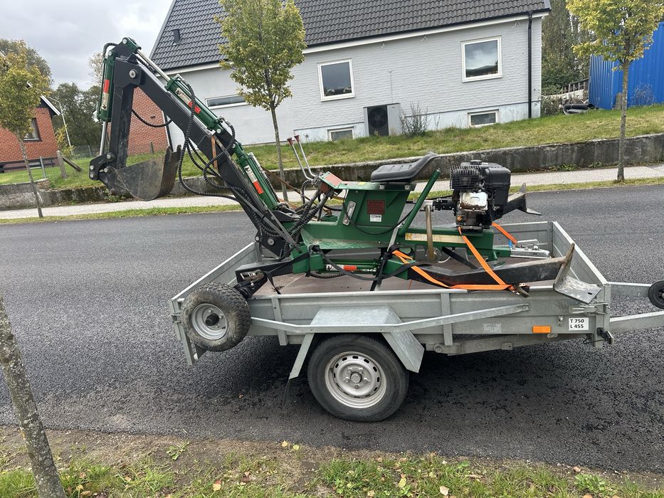 Mini excavator kellfri