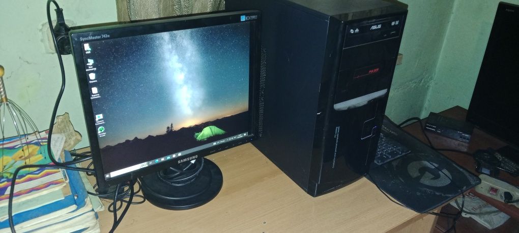 Компьютер + монитор Samsung SyncMaster