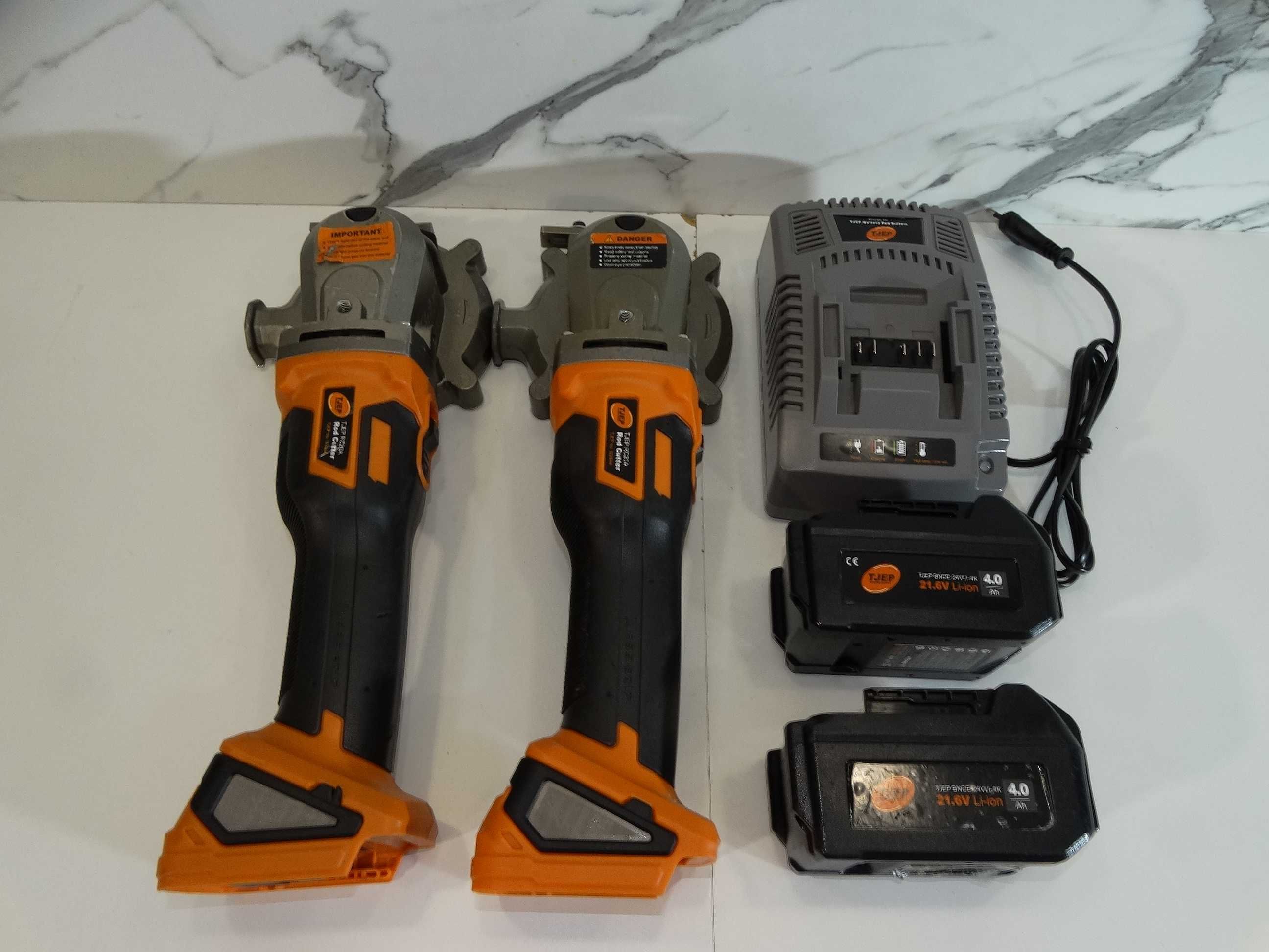 SET  Tjep Rod Cutter RC 20 / 2 x 4.0 Ah - Машина за рязане на арматура