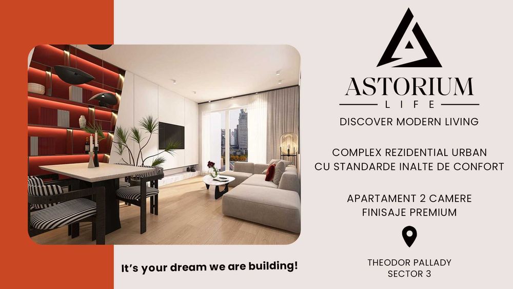 Apartament 2 Camere Moderne în Complex Rezidențial de Lux Comision 0%