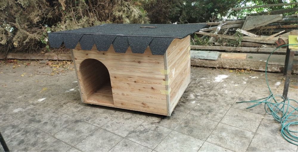 Будка для собак с матрасом