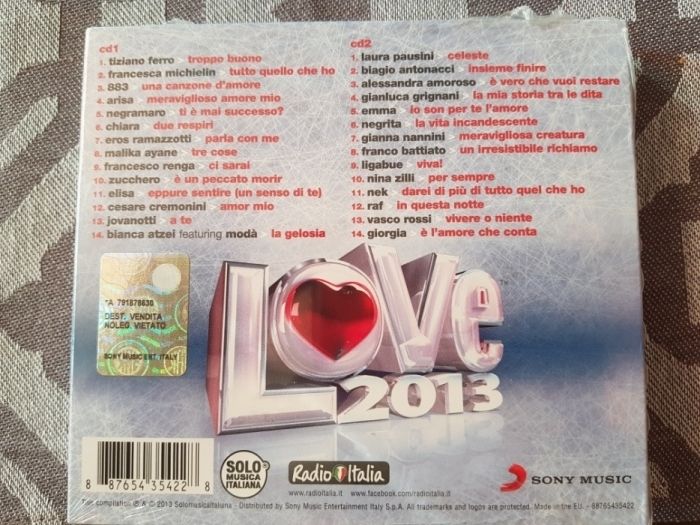 Pachet 2 cd. Audio Love 2013