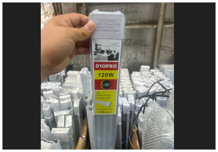 Светильник свето-диодный 120w. 120 см.. . .