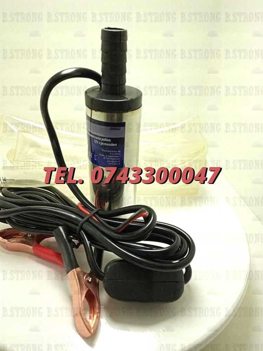 Pompa Extragere Combustibil Sursa De Energie 12v