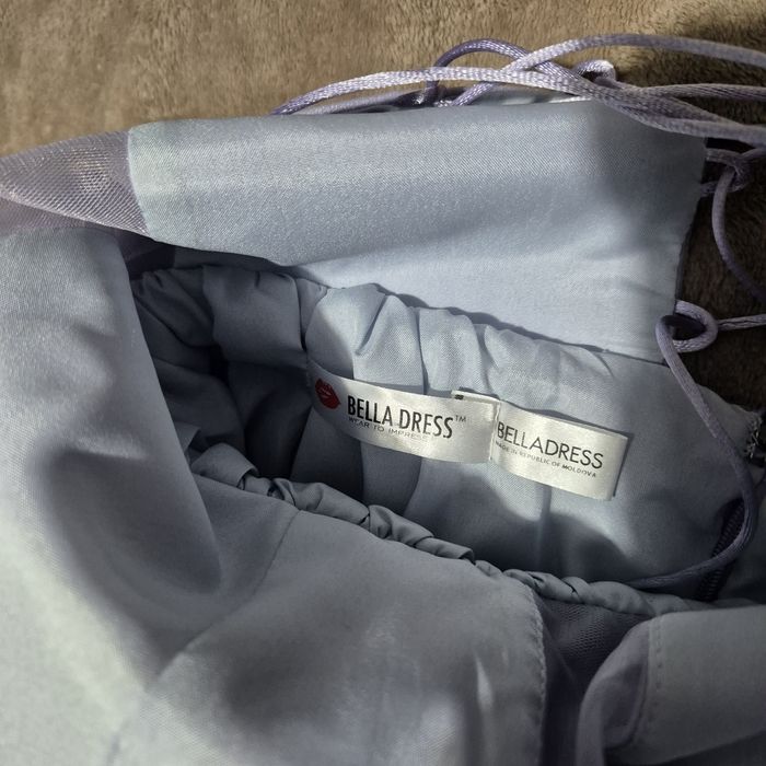 Rochie midi Lila + cordon perle cadou