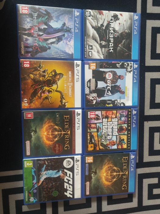 Игры для ps4, ps5 на дисках