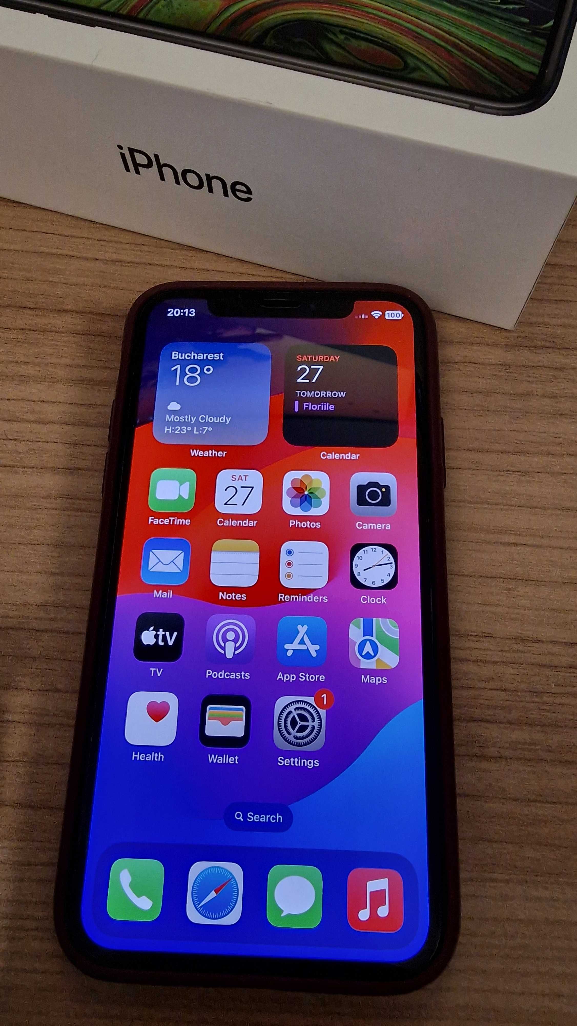 iPhone XS Negru 512 GB impecabil perfect functional