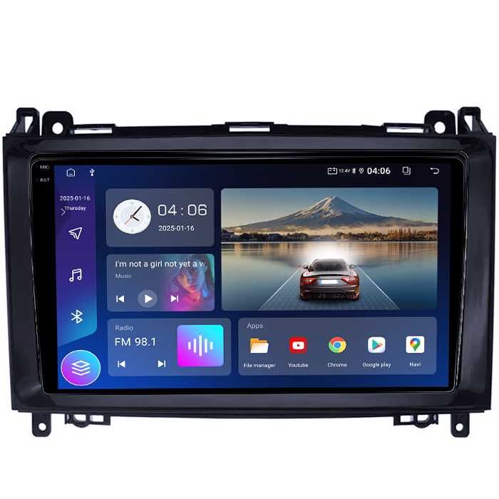 Navigatie 4GB RAM 64GB ROM Android 14 Mercedes B Class