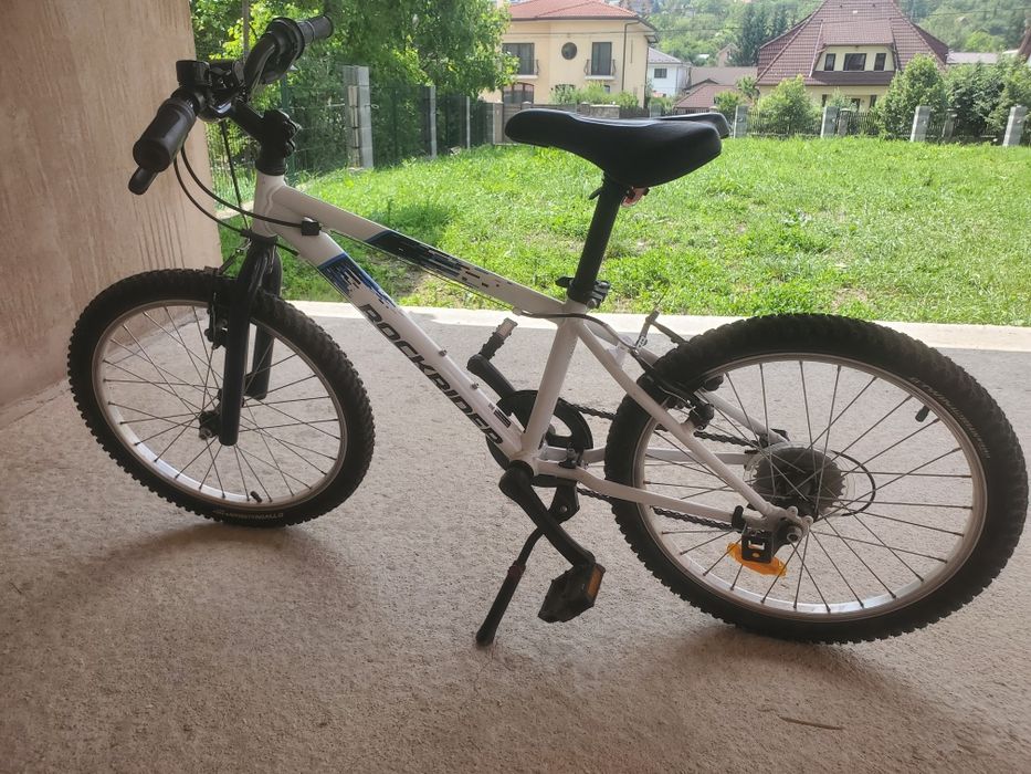 Bicicletă rockrider alba st 120