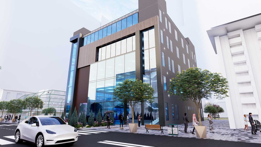 Фотореалистичная 3D визуализация экстерьера домов и зданий